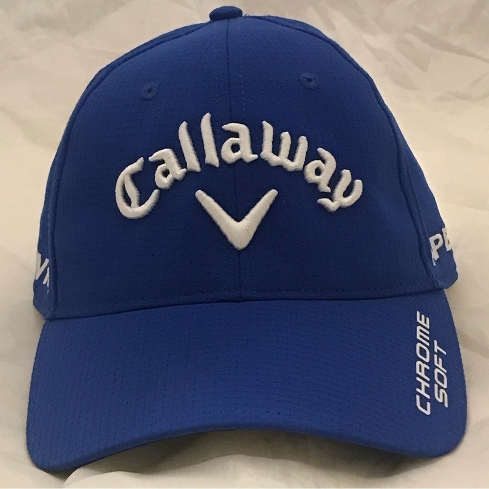 Callaway - Chrome Soft,Mavrik,Apex,Odyssey Adjustable Blue Polyesther Golf Cap